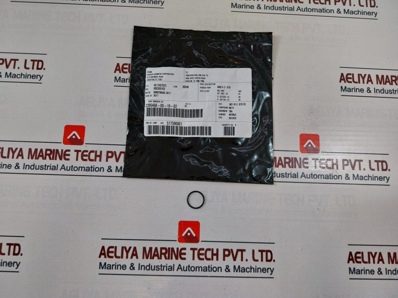 CAMERON 2185018-00-49 Drg Valve Seal Plate & Seal Ring Kit