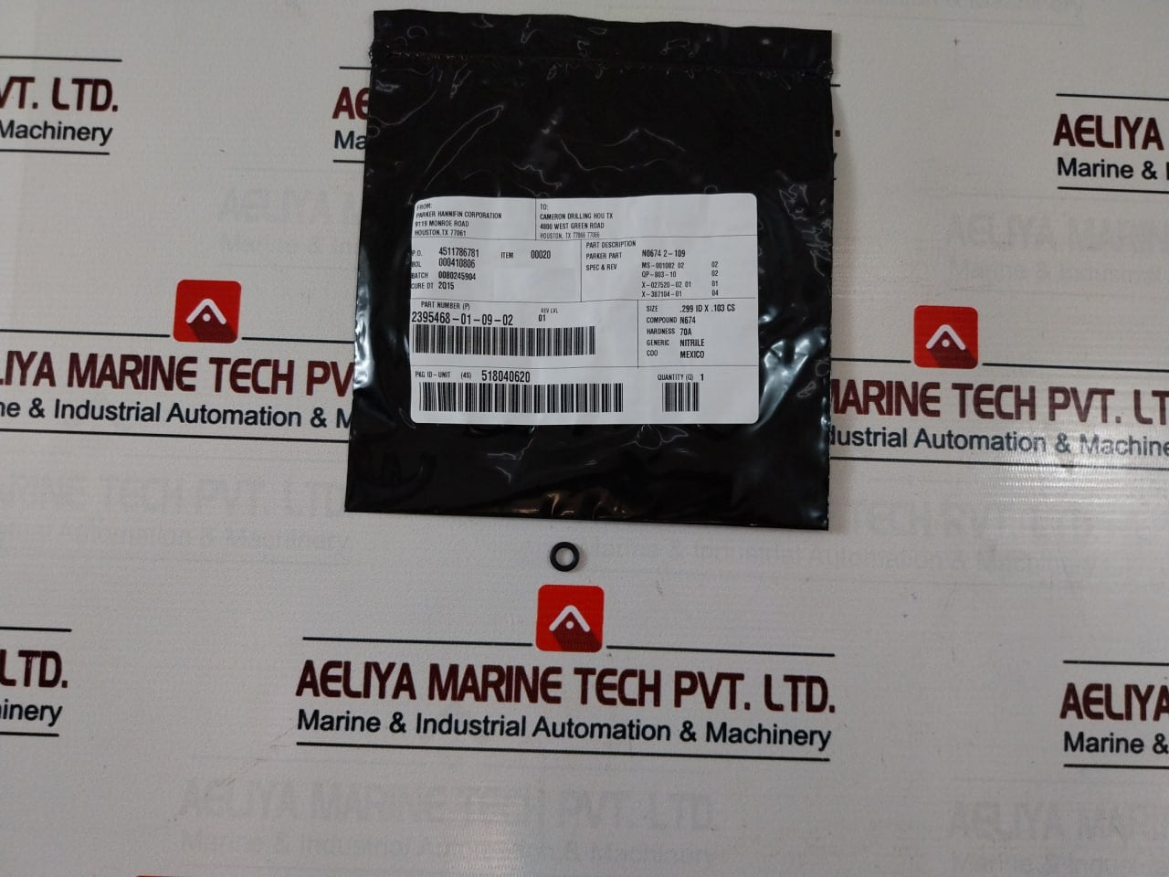 CAMERON 2185018-00-49 Drg Valve Seal Plate & Seal Ring Kit