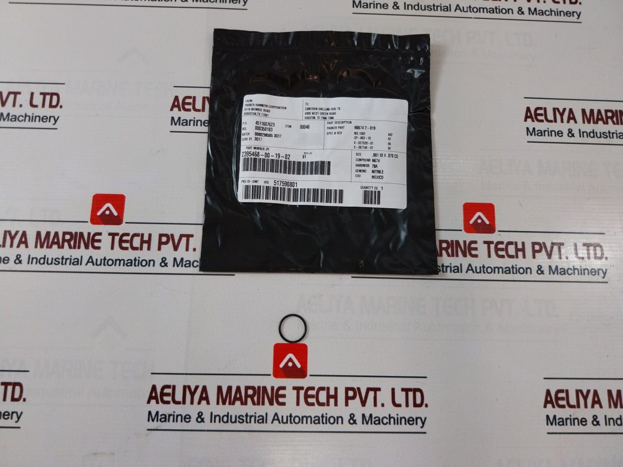 CAMERON 2185018-00-49 Drg Valve Seal Plate & Seal Ring Kit