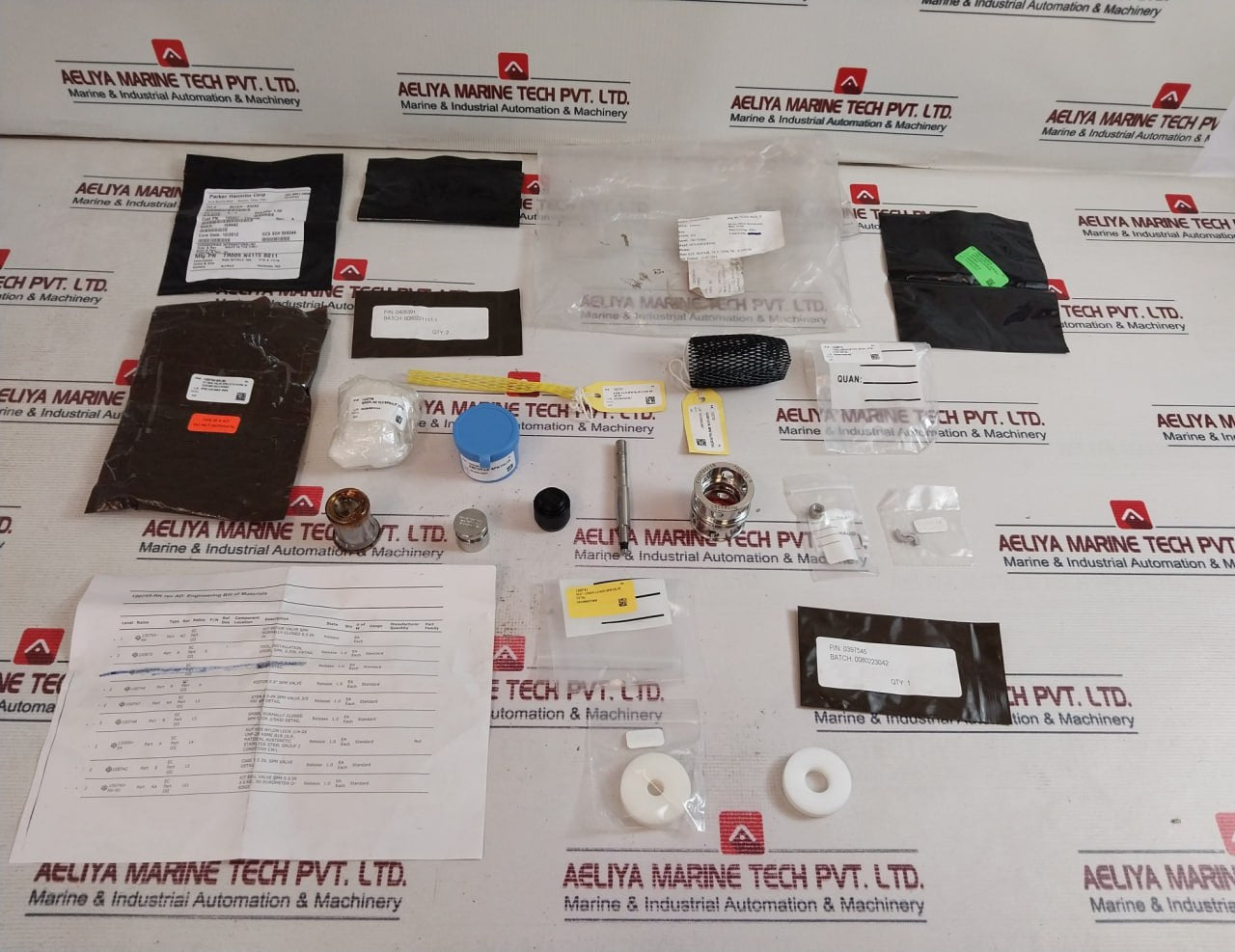 Oceaneering 100755-rk Normally-closed Spm Valve Repair Kit