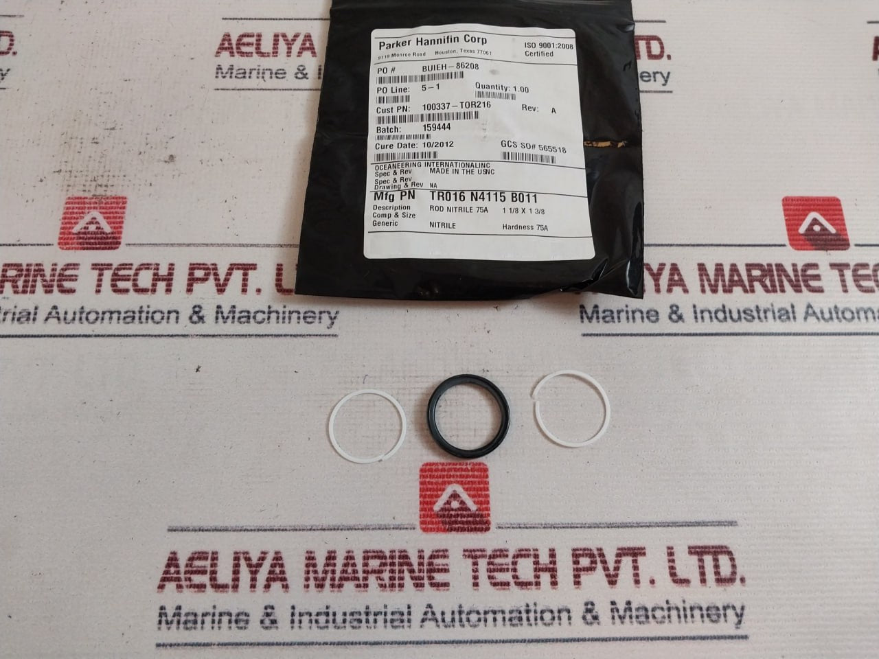 Oceaneering 100755-rk Normally-closed Spm Valve Repair Kit