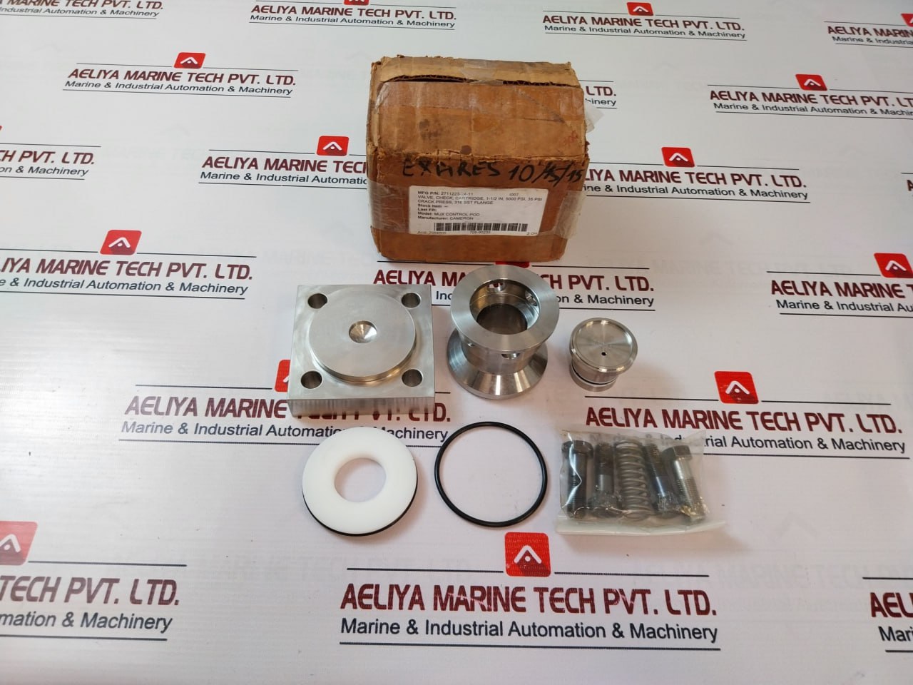 Gilmore 25120-0.2 1-1/2 In Check Valve Cartridge 5000 Psi