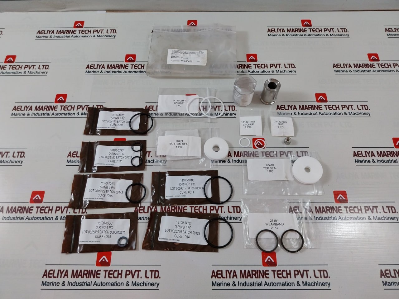 Cameron 2725827-08-01-99 Valve Repair Kit 1/2" Spm With Block - 27178-2