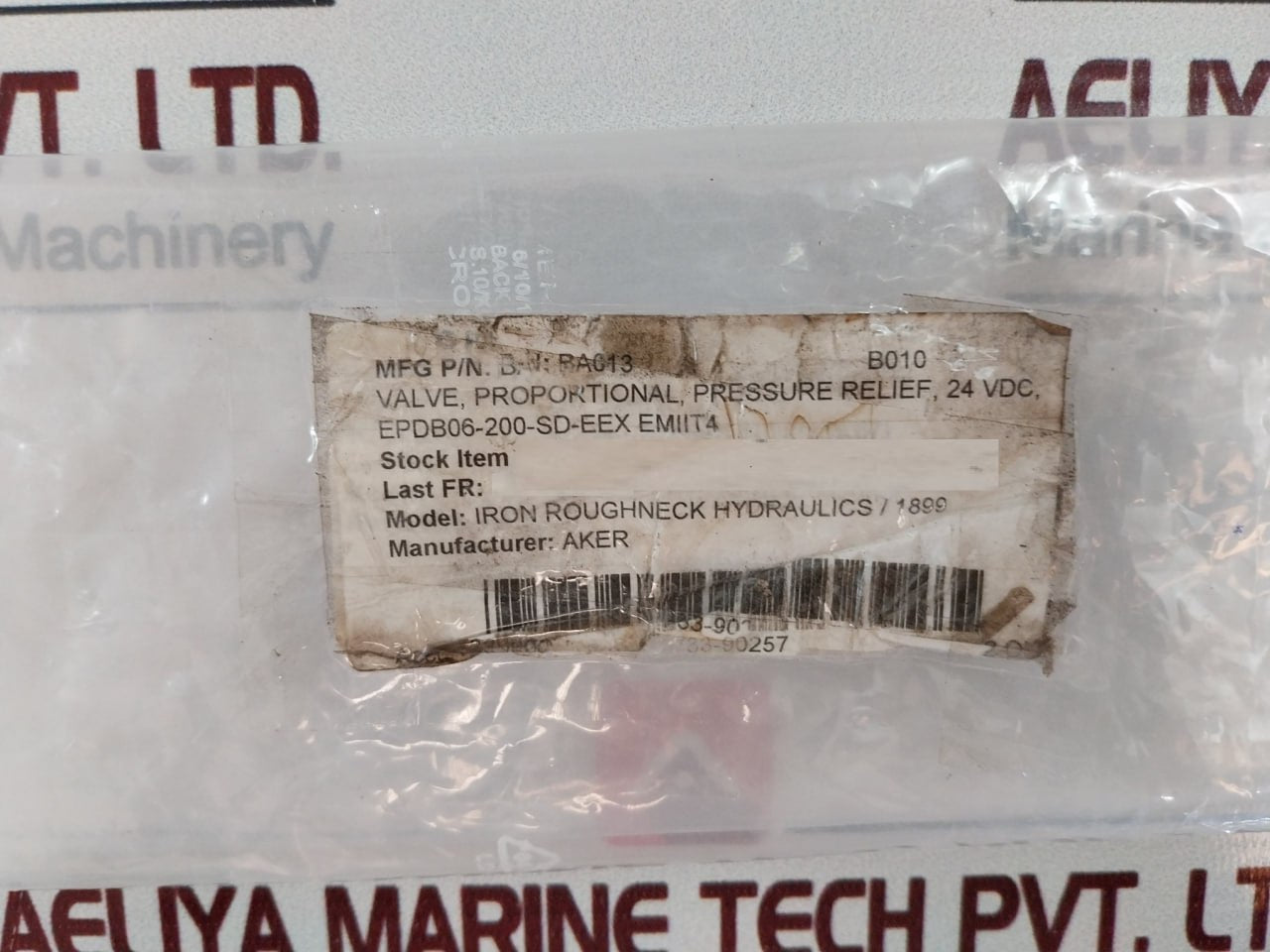 Eugen Seitz 118.195.024L Solenoid Valve 24V EEX Emii T4