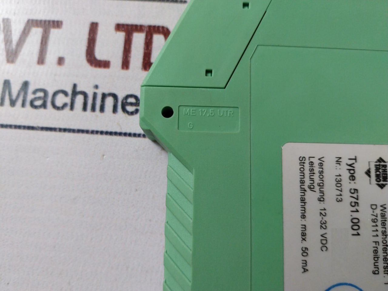 Rheintacho 5751.001 Rotational Direction Sensor With Enable Input 12-32Vdc