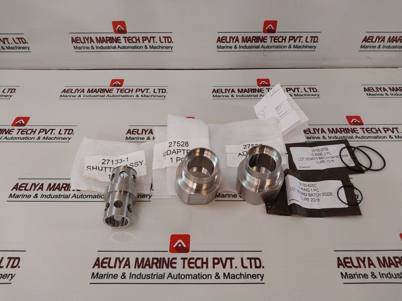 Gilmore 27133-1 Shuttle Valve With Hydraulic Dampener Adapter Repair Kit 1-1/2 Sae