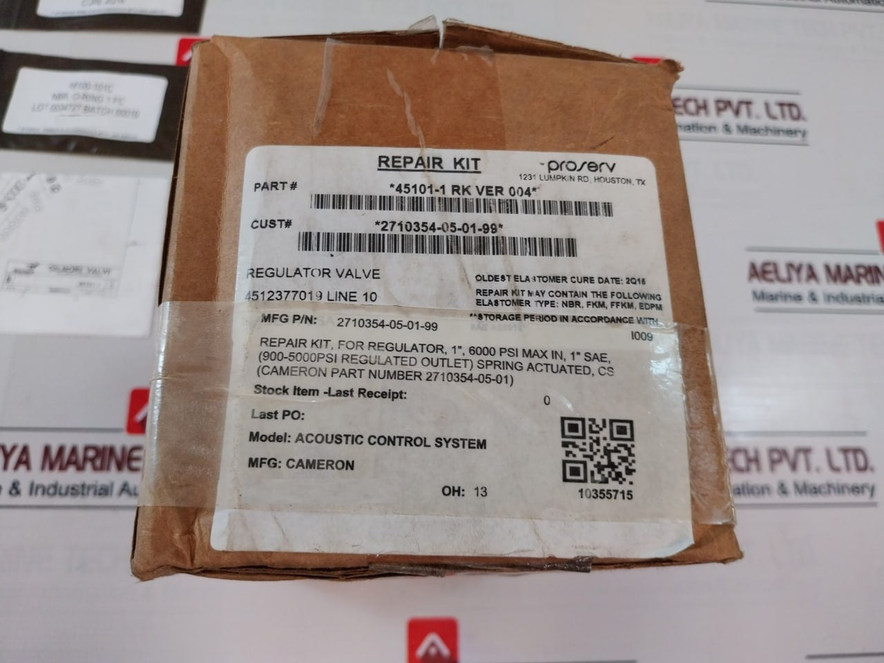 Cameron 2710354-05-01-99 Wave Spring Regulator Valve Repair Kit