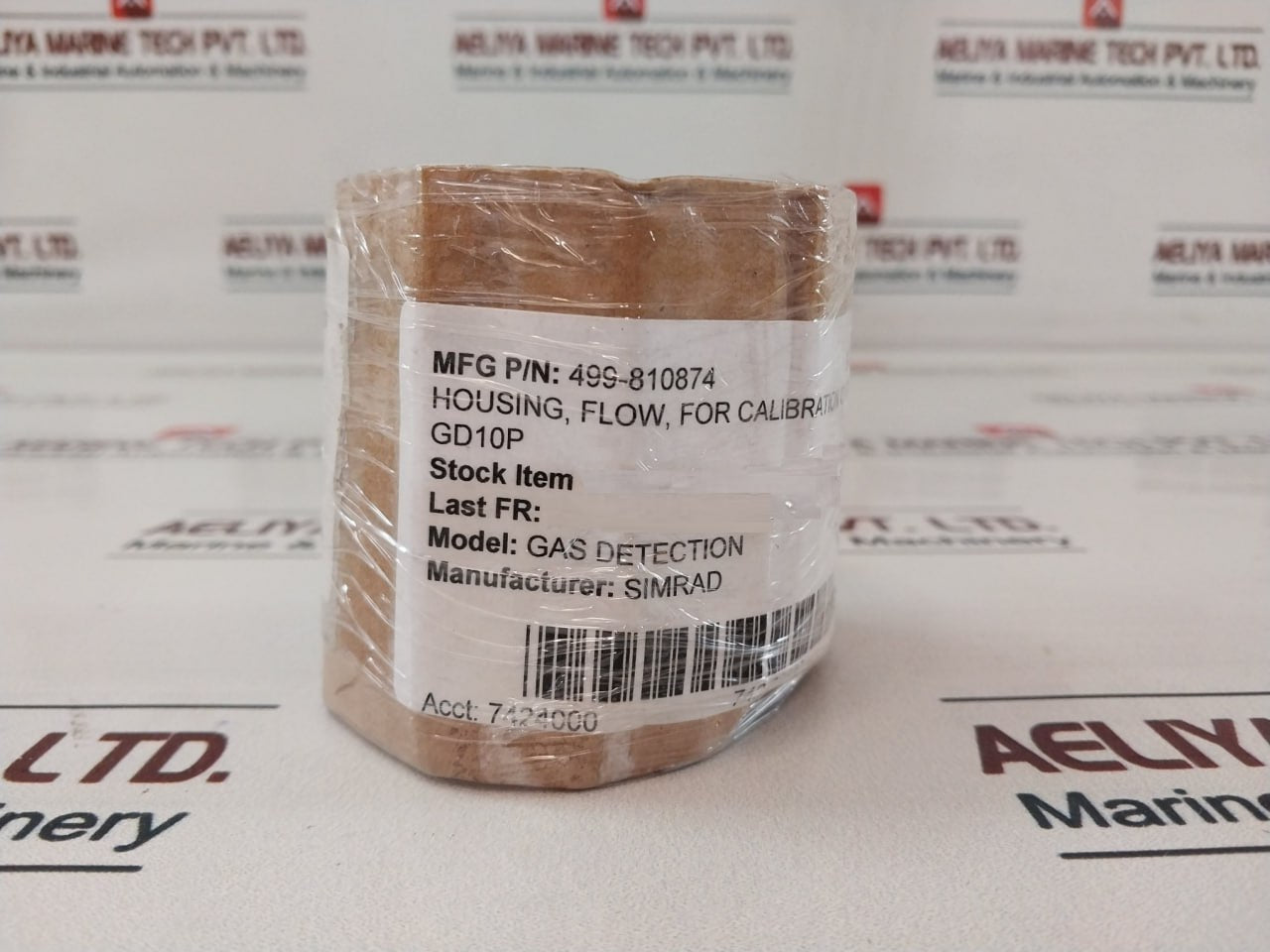 Simrad Gd10P Gas Detection Flow Housing 499-810874