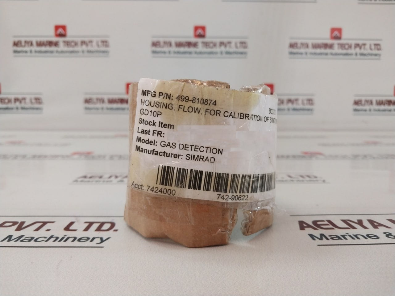 Simrad Gd10P Gas Detection Flow Housing 499-810874