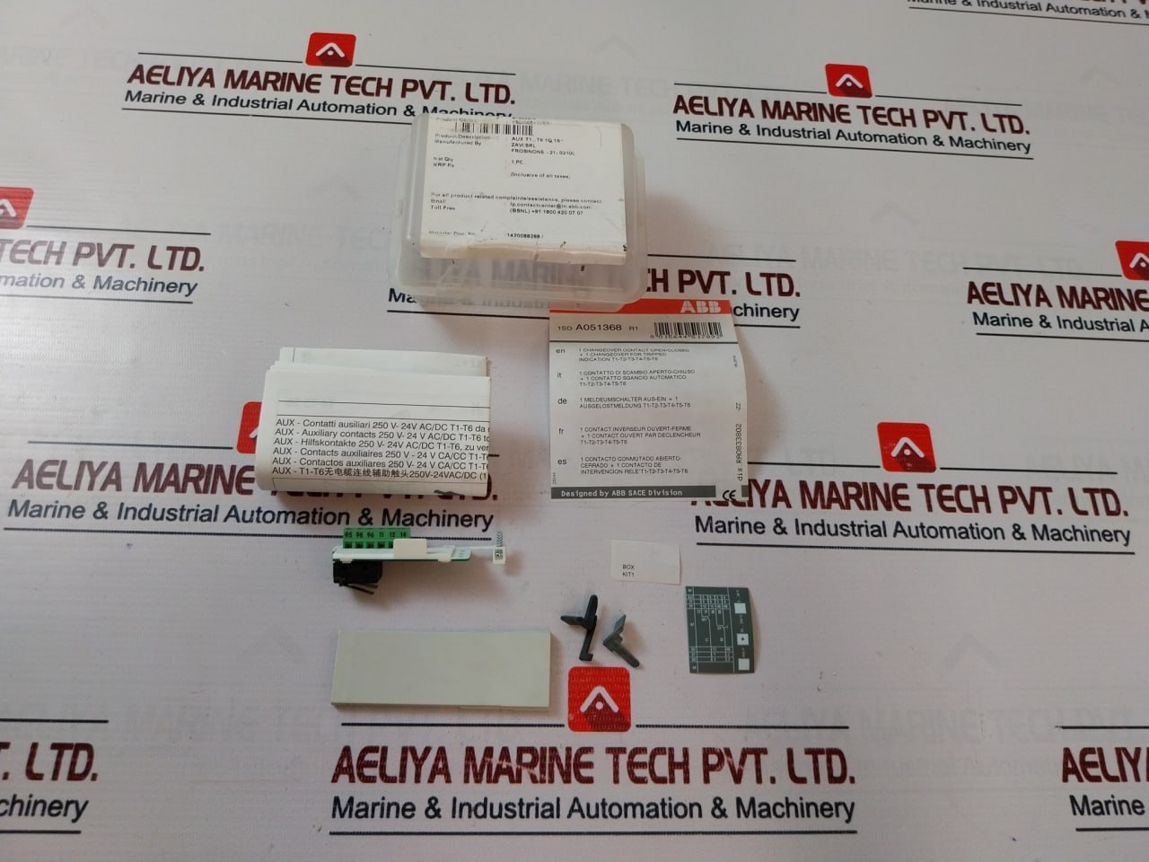 Abb Re0071 Moulded Case Circuit Breaker Kit 1Sd A051368 R1 94V-0