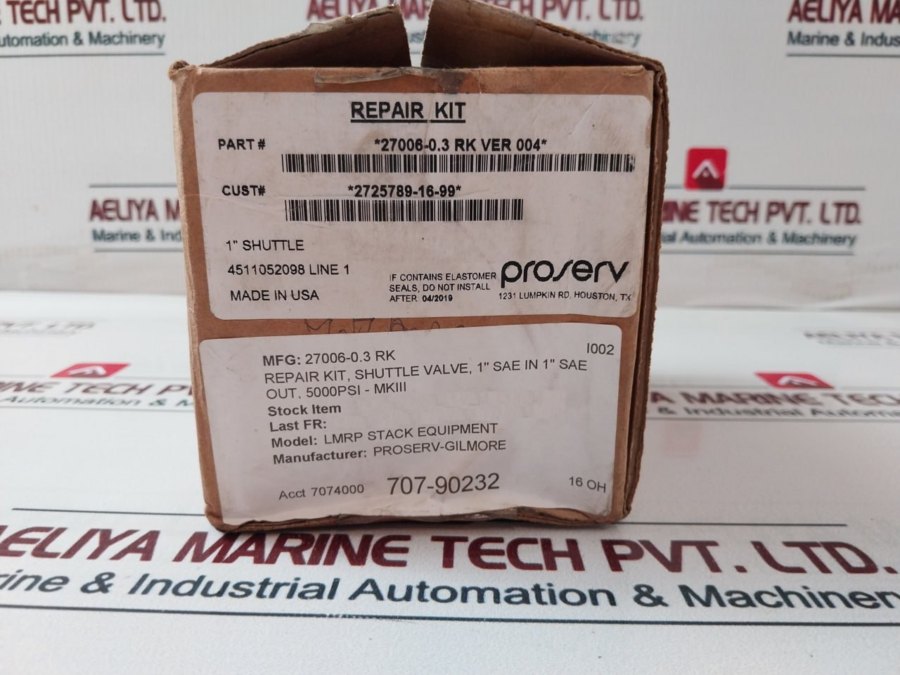 Proserv-gilmore 27006-0.3 Rk Repair Kit 18100-619B