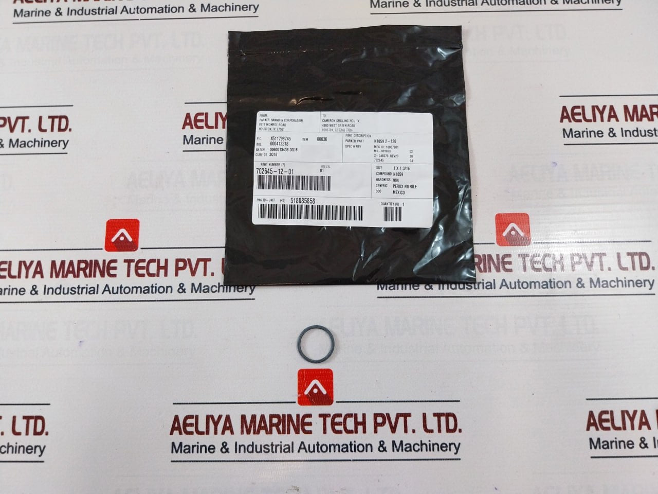 Cameron 2091003-24-99 3 Ksi Pilot Normally Closed Assembly Valve Repair Kit