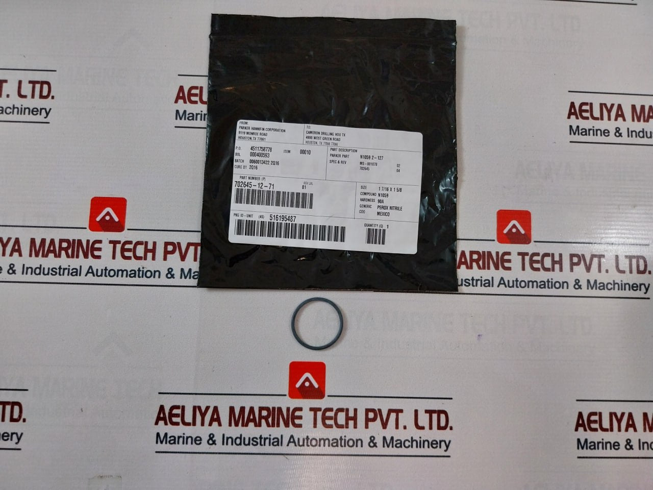 Cameron 2091003-24-99 3 Ksi Pilot Normally Closed Assembly Valve Repair Kit