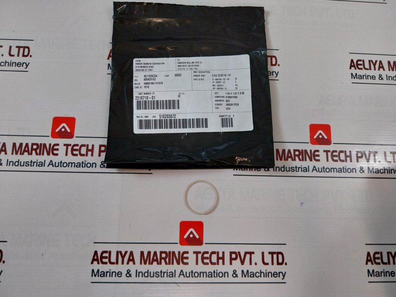 Cameron 2091003-24-99 3 Ksi Pilot Normally Closed Assembly Valve Repair Kit