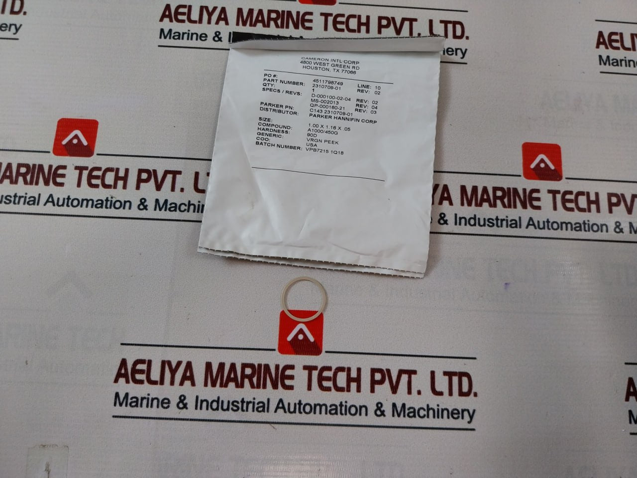 Cameron 2091003-24-99 3 Ksi Pilot Normally Closed Assembly Valve Repair Kit