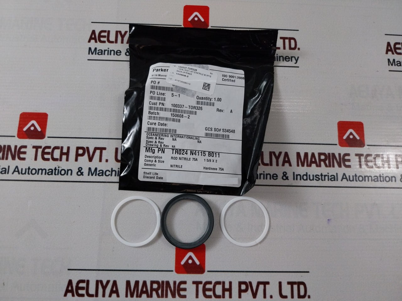 Oceaneering 100818-rk 90 Durometer O-rings Seal Valve Spm Kit Bo11tr008