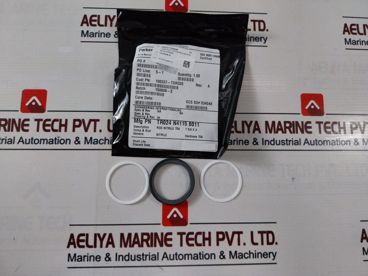 Oceaneering 100818-rk 90 Durometer O-rings Seal Valve Spm Kit Bo11tr008