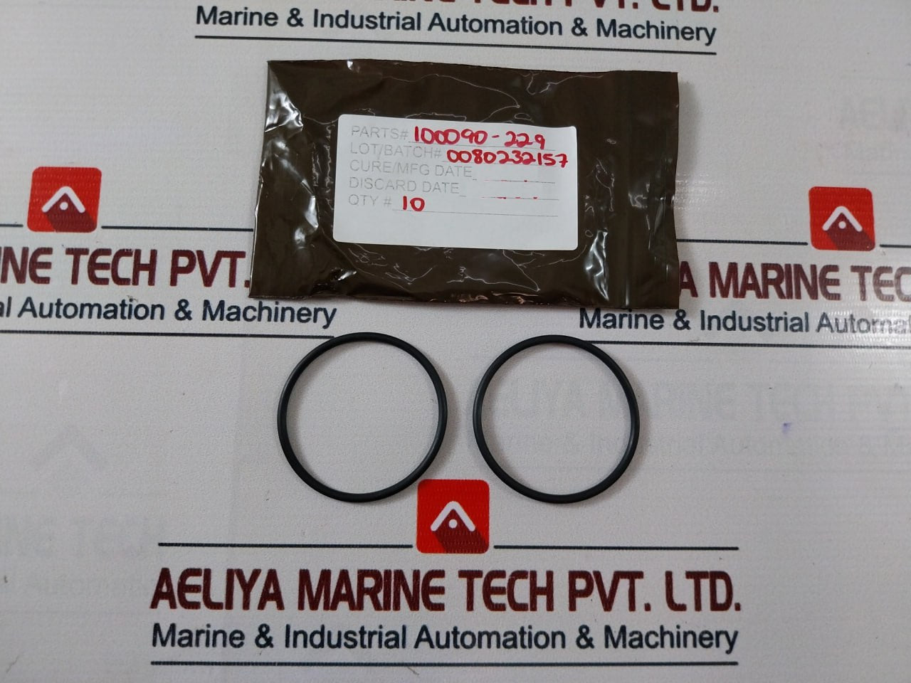 Oceaneering 100818-rk 90 Durometer O-rings Seal Valve Spm Kit Bo11tr008