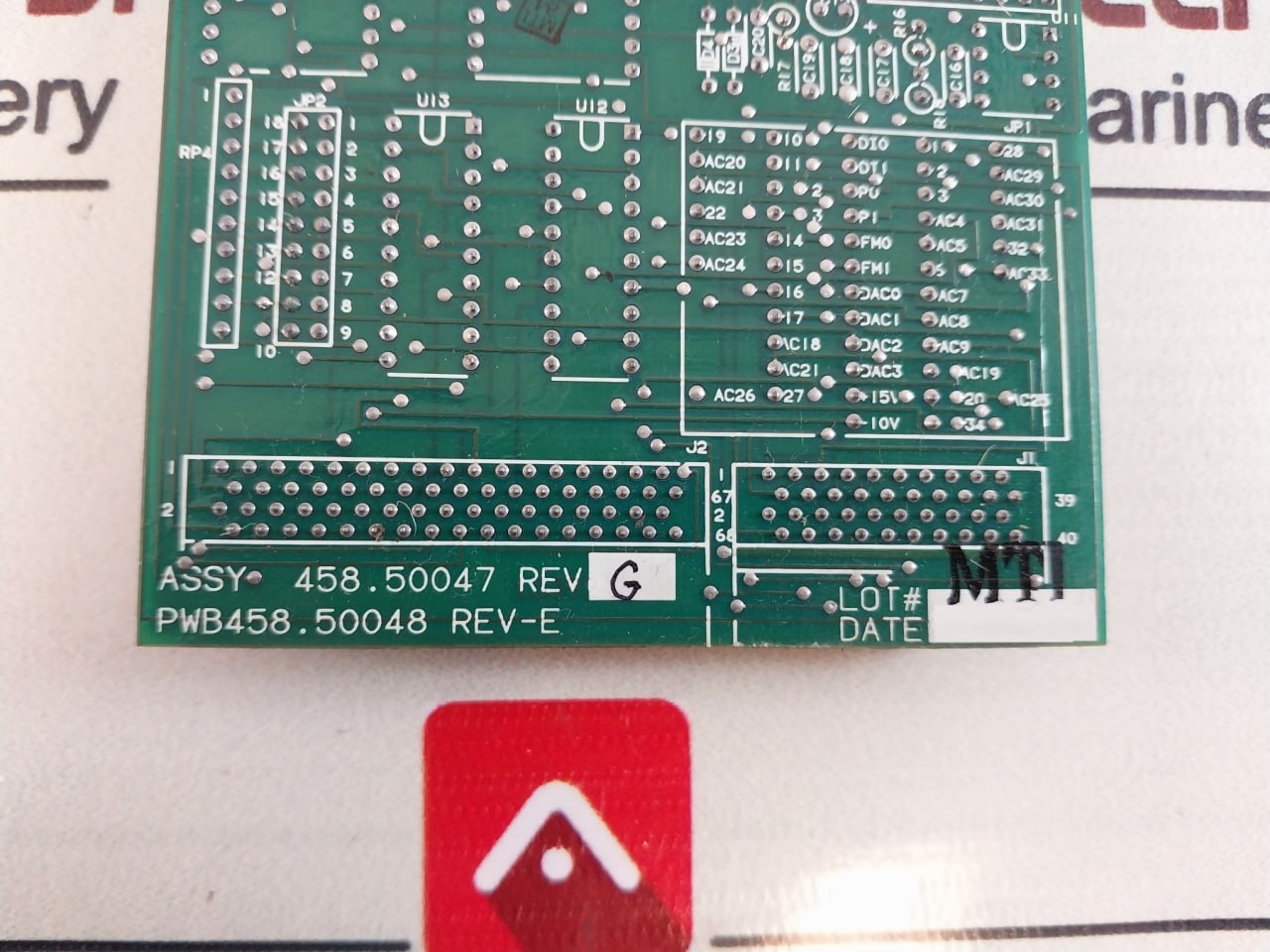 Intronics Pwb458.50048 Printed Circuit Board Dcr12/15-15