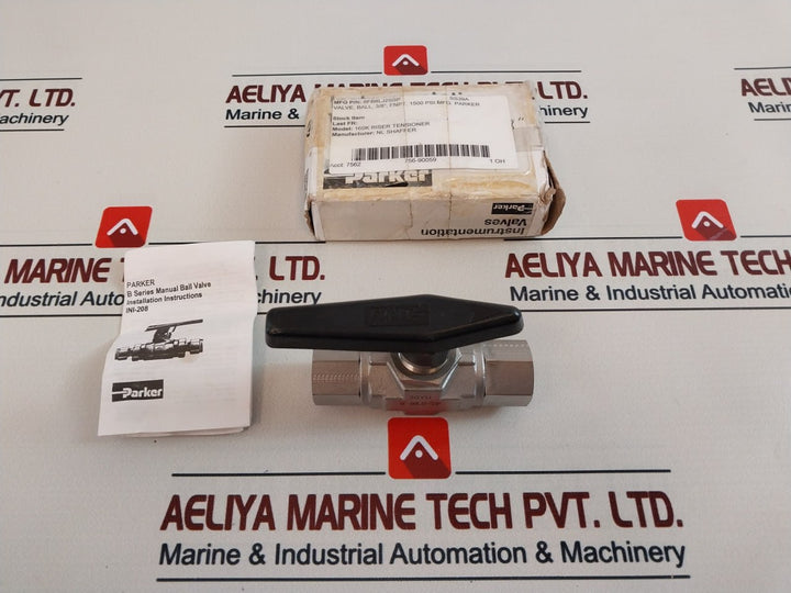 Parker 6F-b8Lj2-ssp B Series Manual Ball Valve 160K Riser Tensioner