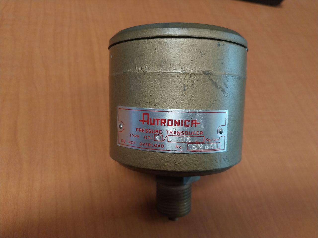 Autronica Gt-1/ 16Kp/Cm2 Pressure Transducer - Aeliya Marine Tech