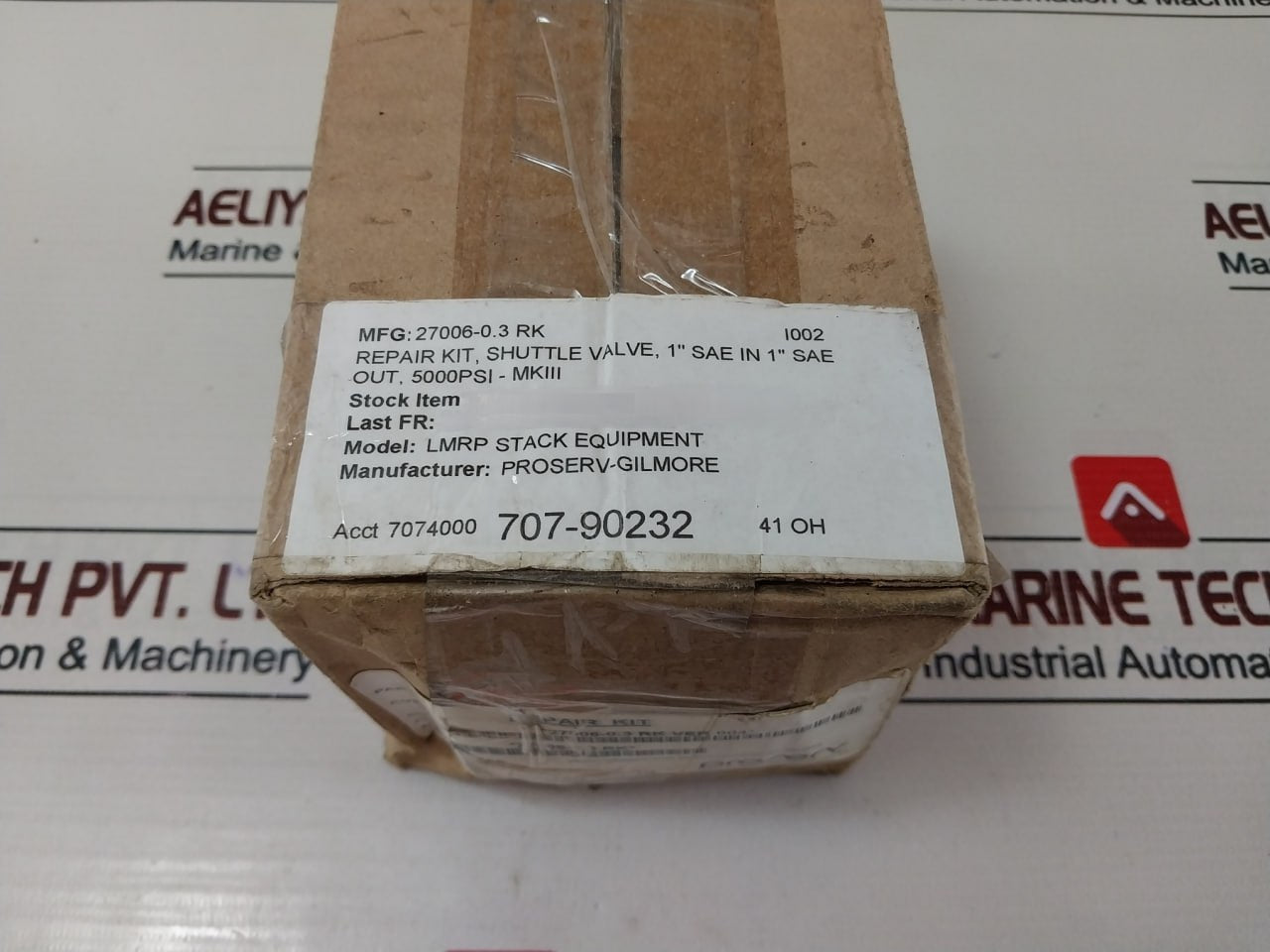 Proserv 27006-0.3 Rk Shuttle Valve Repair Kit 27526