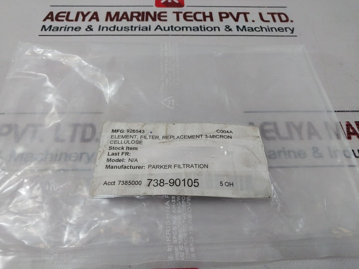 Parker 926543 03C Hydraulic Element Filter