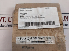 Wolar 20358413 Bonnet Gasket Ring T3 Type Fc, 2 1/16 In-15M