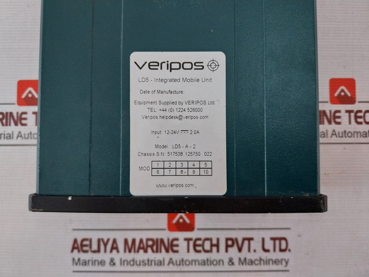 VERIPOS LD5-A-2 Ld5 Integrated Mobile Unit with Adapter VI-C-001 11031272