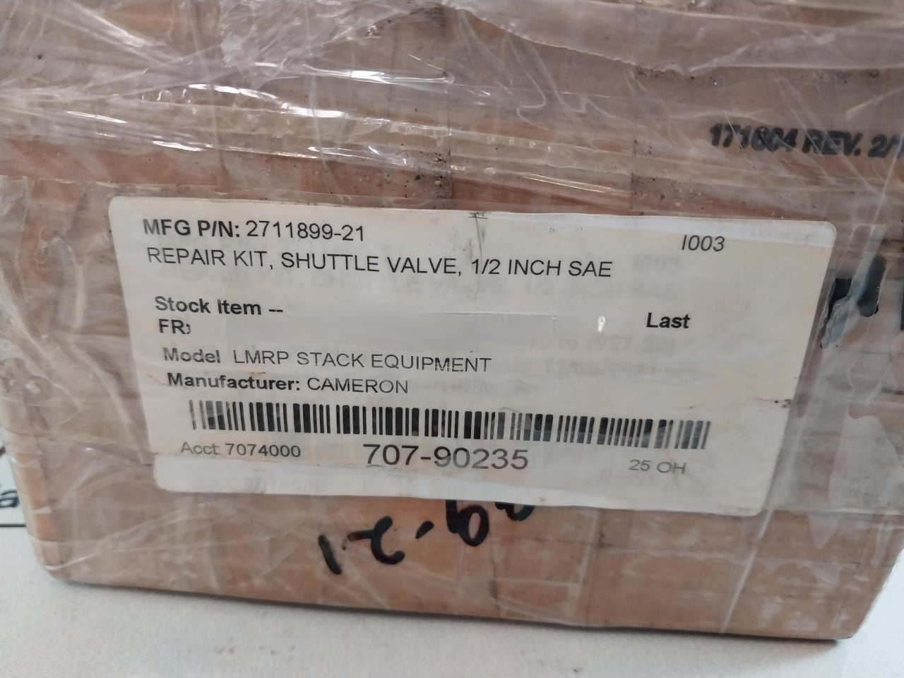 Proserv 27027 RK Repair Kit 2711899-21