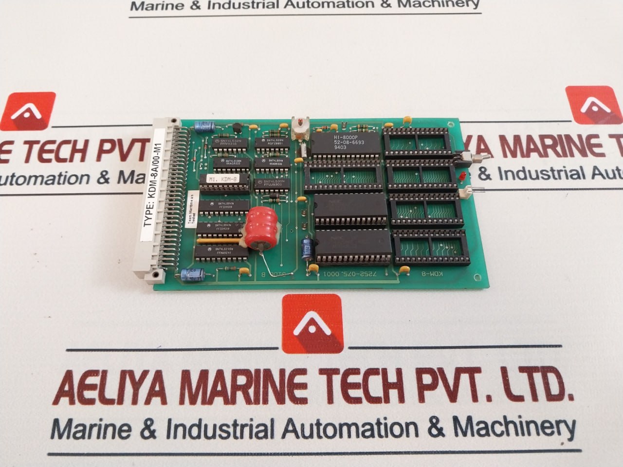 Kongsberg Kdm-8A/00-m1 7252-075.0001 Clock Memory Board Pcb