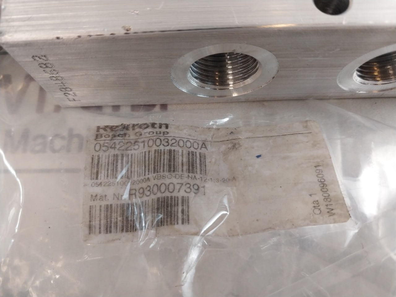 Rexroth Bosch 05422510032000A Motion Control Valve
