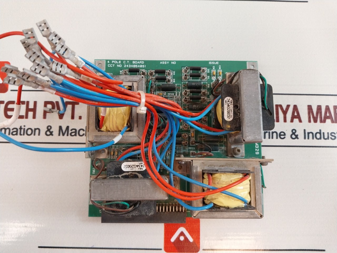 CCT 2434B54051 C.T. Board 4-Pole
