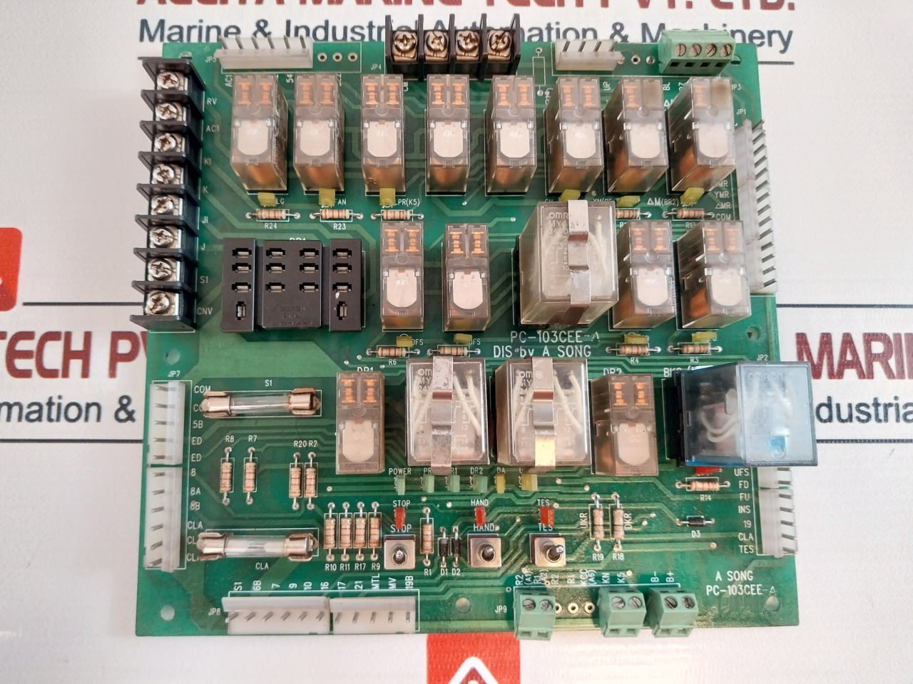 A Song Pc-103Cee-a Printed Circuit Board