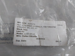 Parker 926837Q Hydraulic Filter Element 635Ec001-8, 10Q 09Tb
