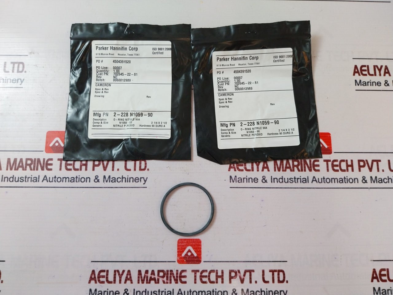 Cameron Parker Hannifin Freudenberg Oil & Gas 2185621-01-99 Hydraulic Regulator Repair Kit