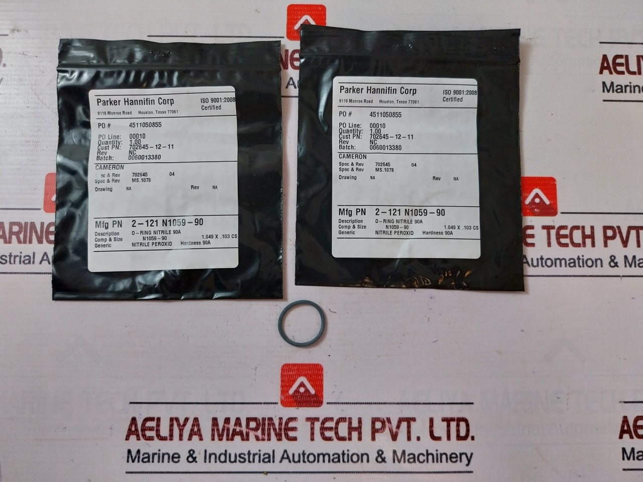 Cameron Parker Hannifin Freudenberg Oil & Gas 2185621-01-99 Hydraulic Regulator Repair Kit