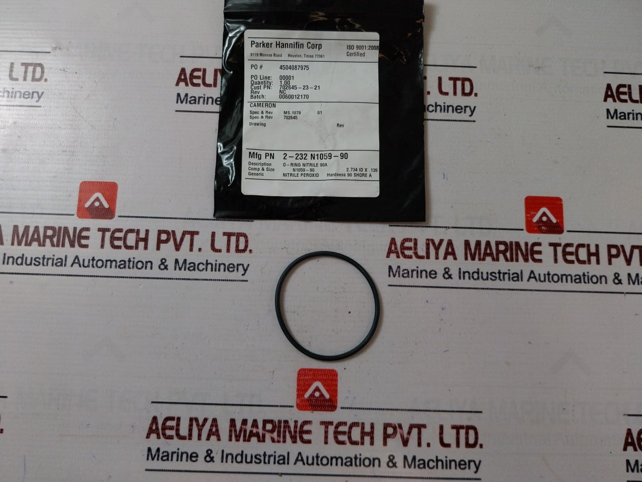 Cameron Parker Hannifin Freudenberg Oil & Gas 2185621-01-99 Hydraulic Regulator Repair Kit