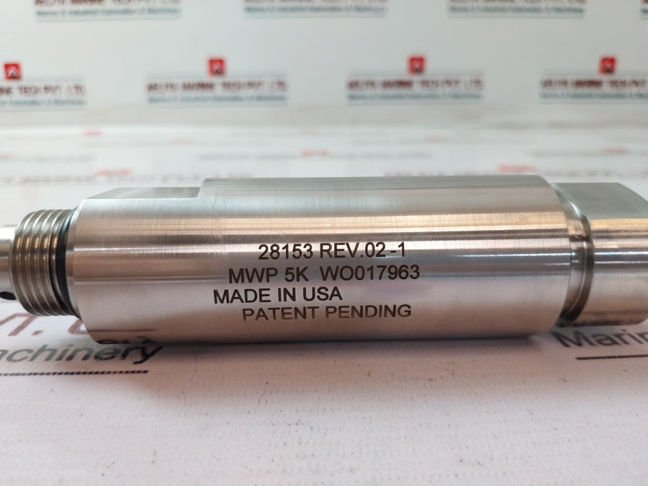 Gilmore 28153 Valve 28141 Rk