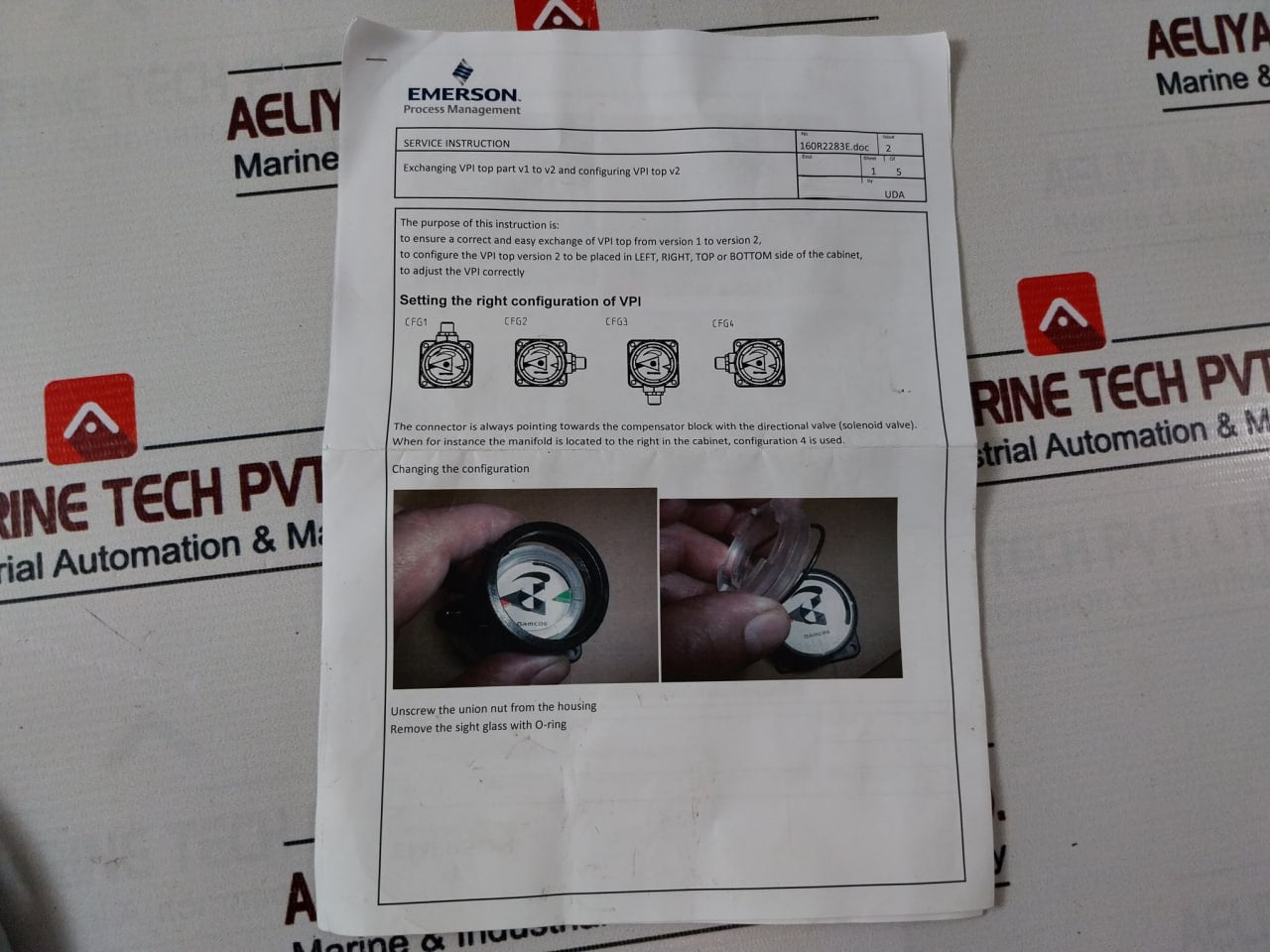 Damcos Vpi-e Valve Position Indicator Set Prd00379906 99 0436 399 05