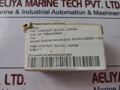 Schneider Electric Ladn40 Auxiliary Contact Block 15124540161A07