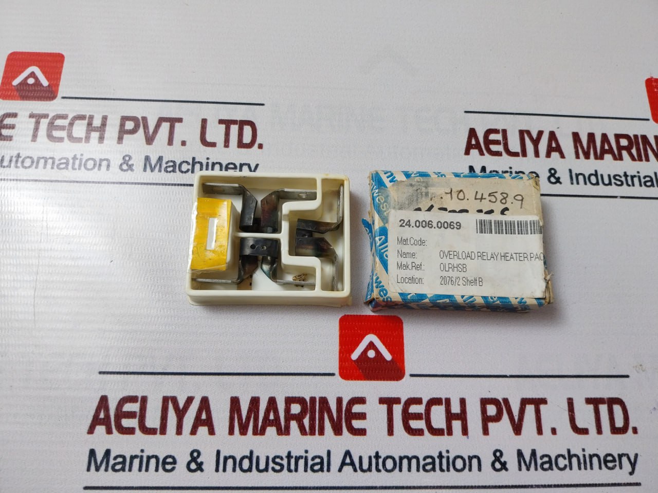 Lot Of 3X Allenwest Olrhsb 24.006.0069 Overload Relay Heater Pack