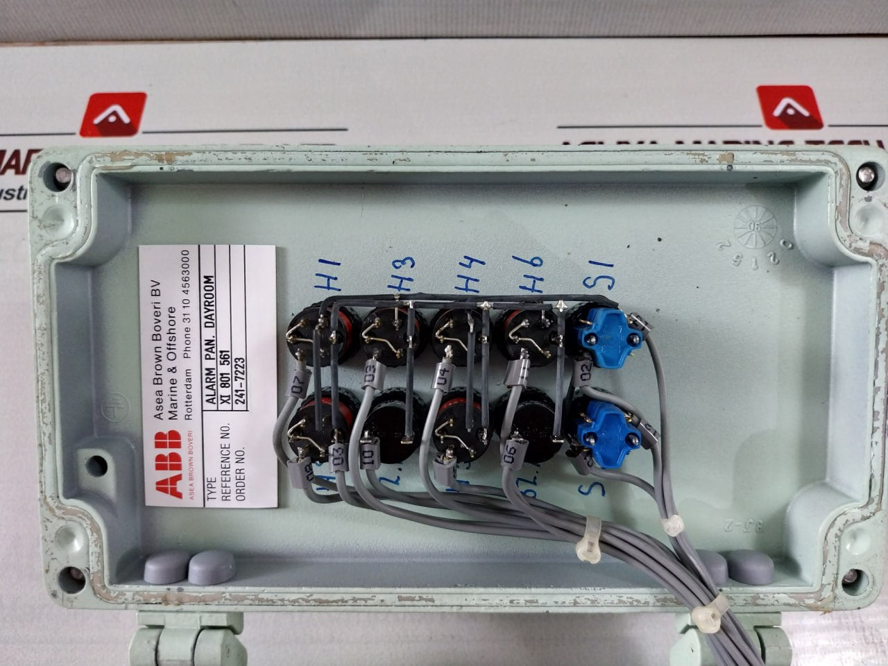 ABB XI 801 561 Alarm Pan Dayroom 241-7223