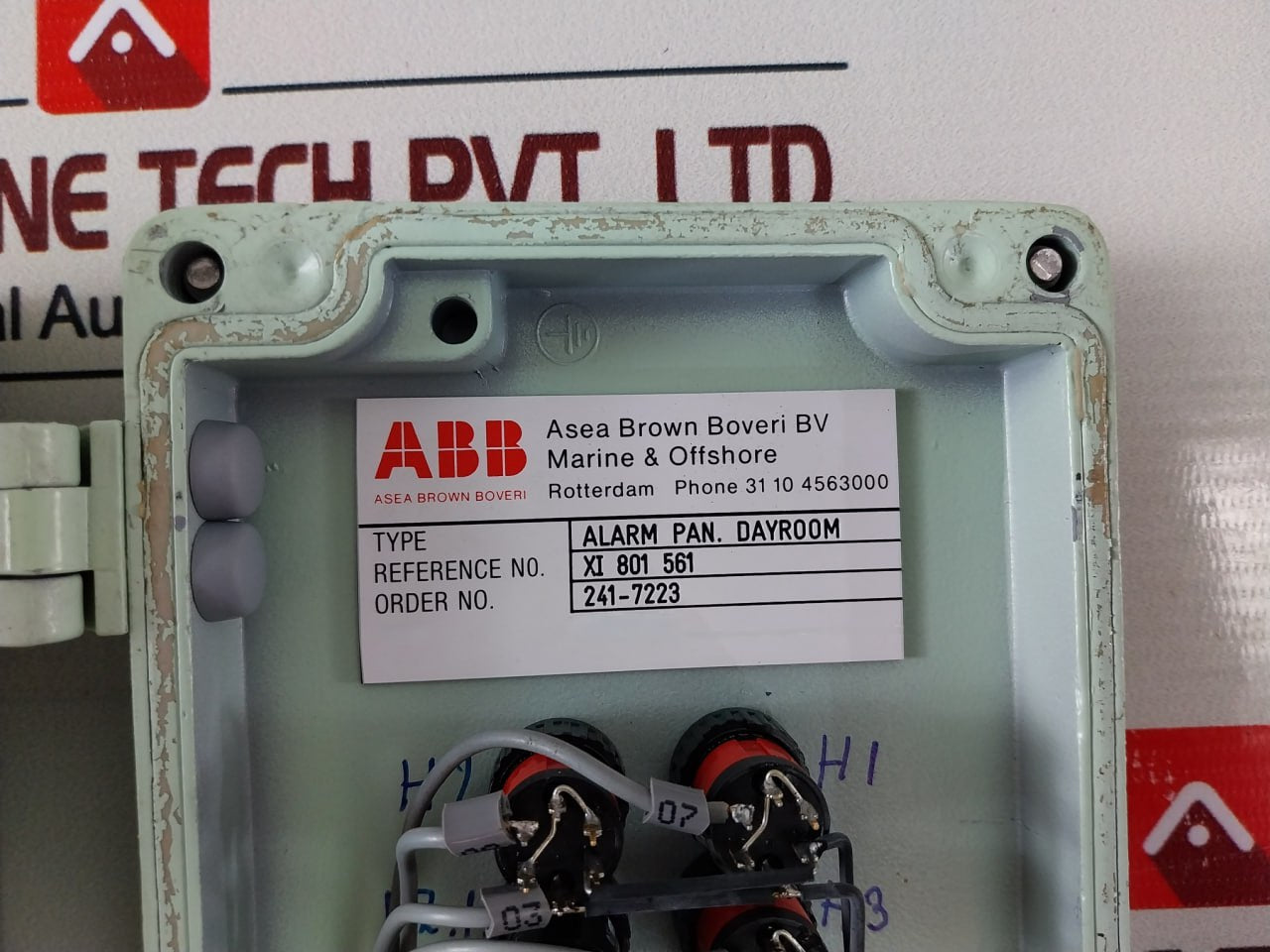 ABB XI 801 561 Alarm Pan Dayroom 241-7223