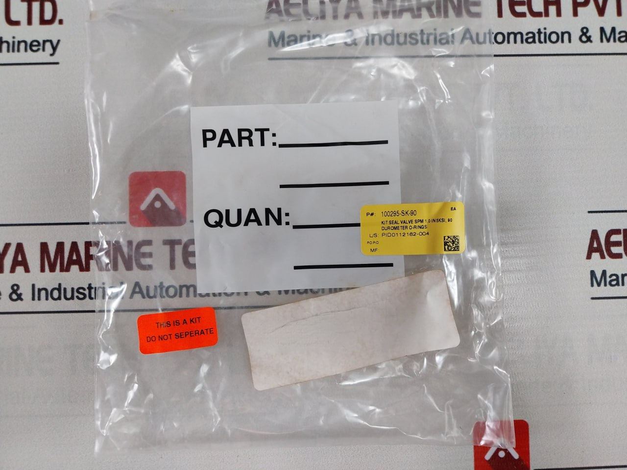 Oceaneering 100818-RK Repair SPM Valve Kit 100090-229 REV.A