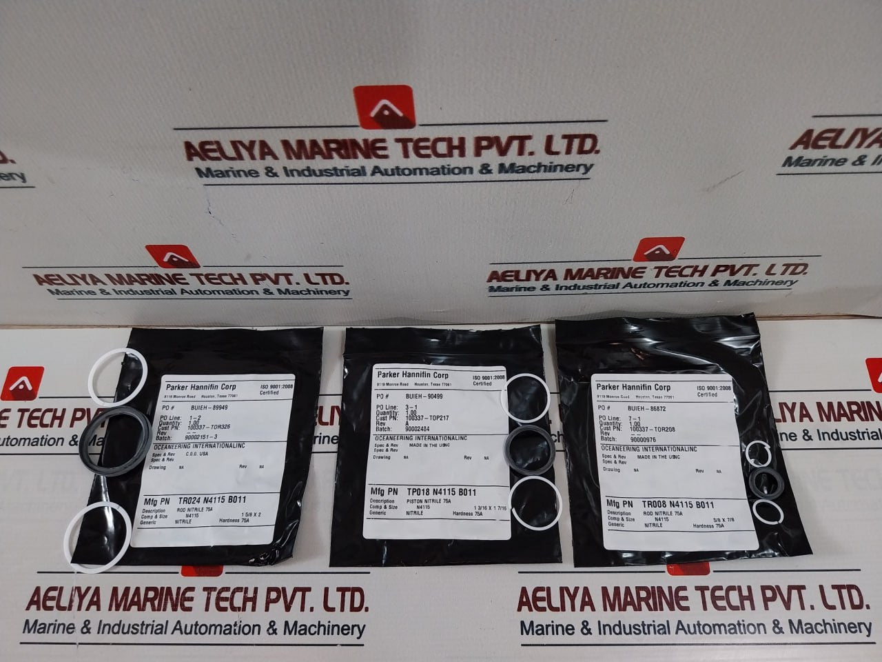 Oceaneering 100818-RK Repair SPM Valve Kit 100090-229 REV.A