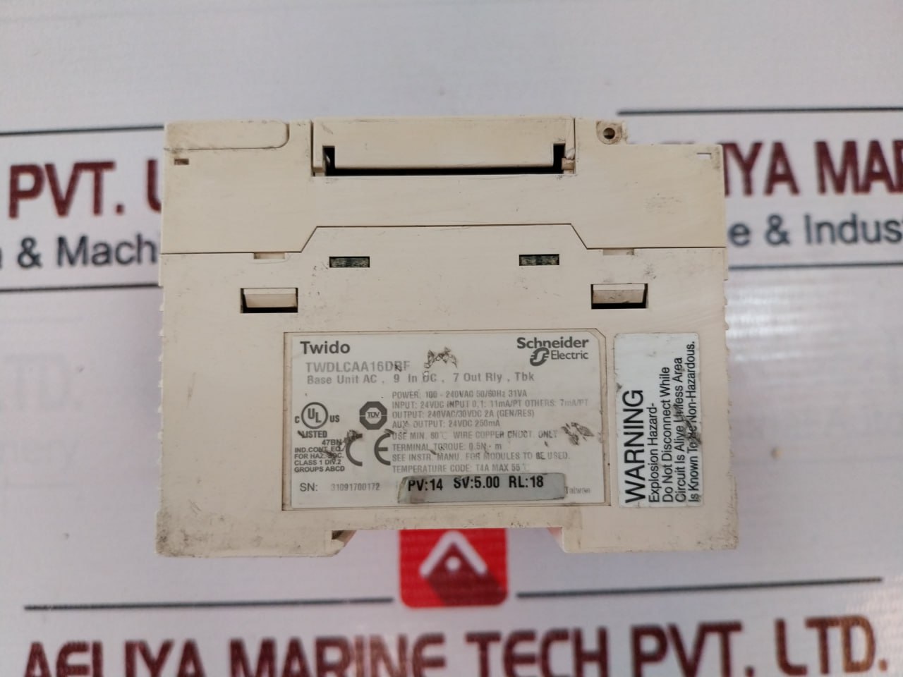 Schneider Electric Twdlcaa16Drf Compact Plc Base Controller 24Vdc