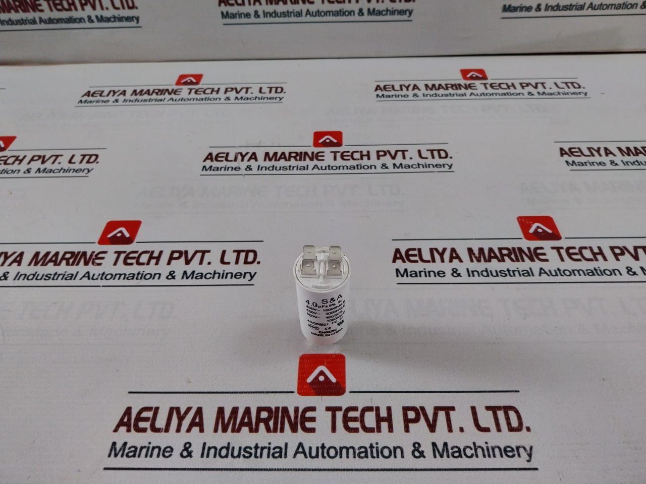Lot of 36X S&A CBB60 Motor Running Capacitor 450VAC 50/60HZ 4.0uF(MFD)