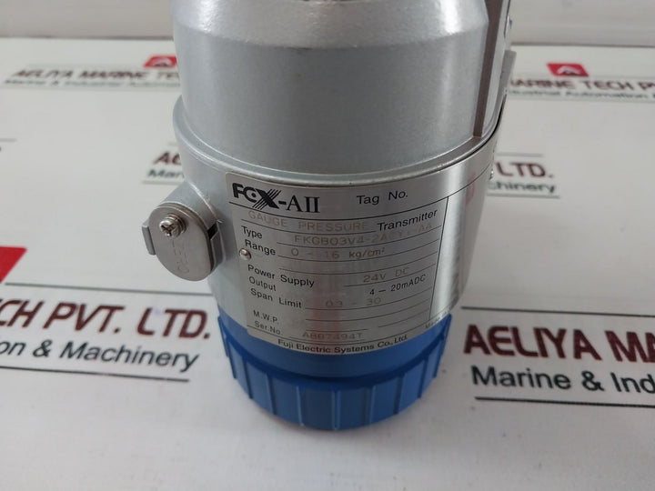 Fuji Electric Fkgb03v4-2acyy-aa Gauge Pressure Transmitter 4-20madc
