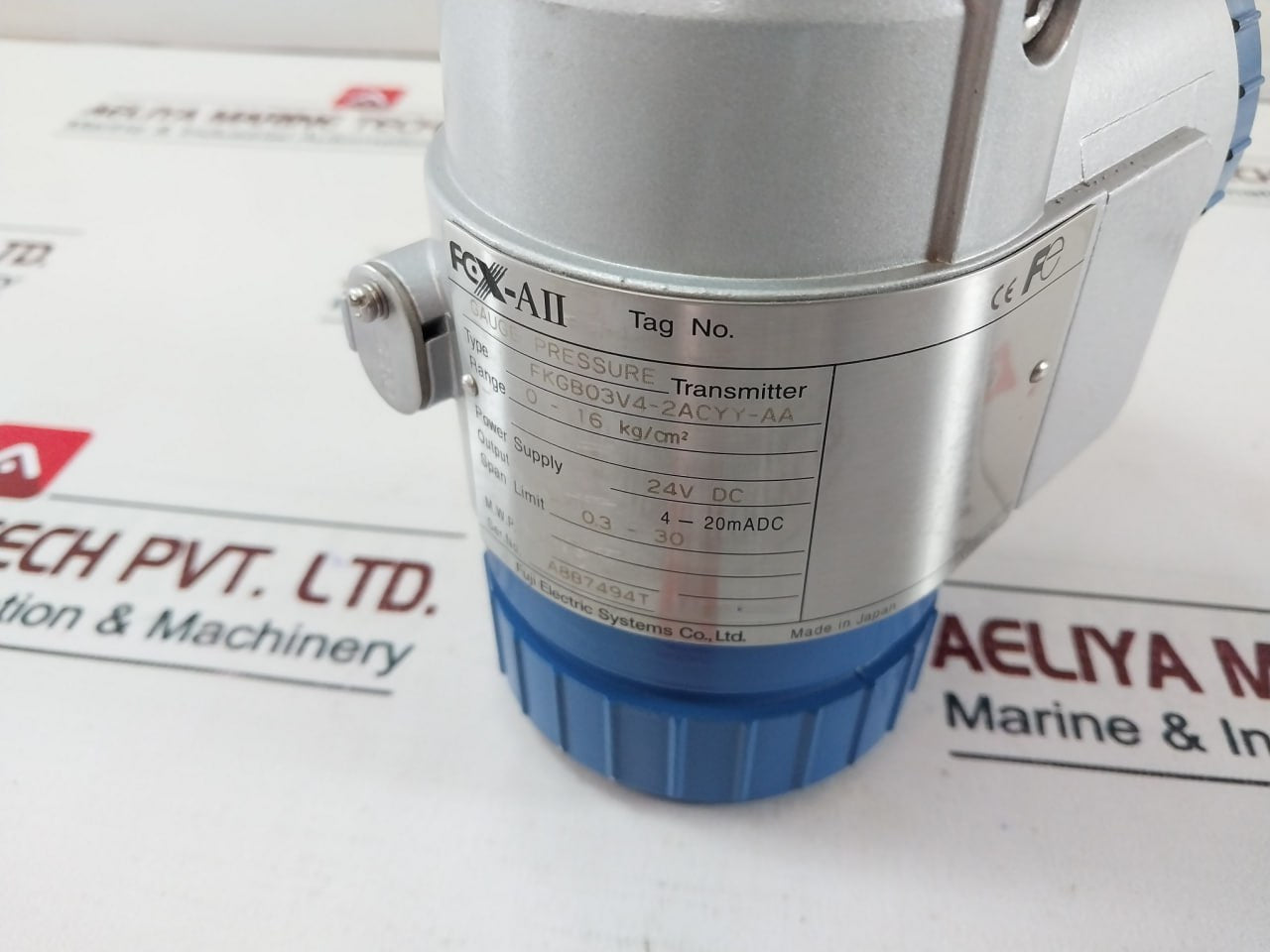 Fuji Electric Fkgb03v4-2acyy-aa Gauge Pressure Transmitter 4-20madc